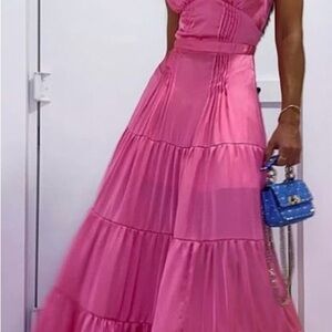 Chic Pink Maxi Dress